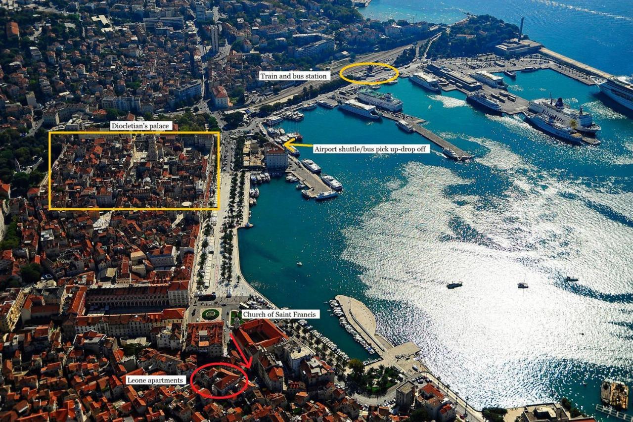 Luxury Apts Leone Split Centre Dış mekan fotoğraf